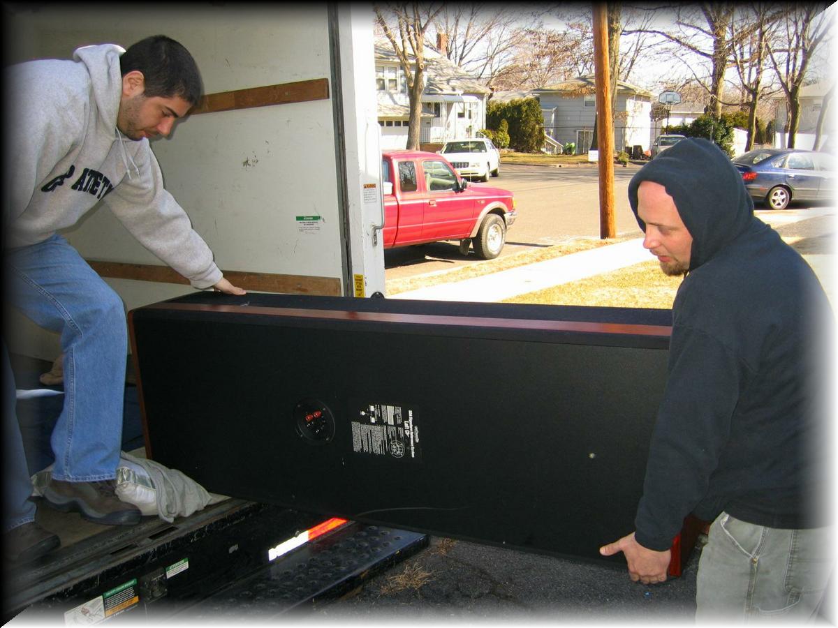 71 -My Cousin Vito on the Left & my childhood friend Rob helping me out carrying the 1.2TL's into my new house!